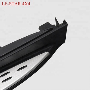 Estribos Laterales de Aleación de Aluminio LE-STAR <span class=keywords><strong>4X4</strong></span> NEGRO+PLATEADO para Ix35 <span class=keywords><strong>Tucson</strong></span>, Modificación/Actualización - Product Image 5