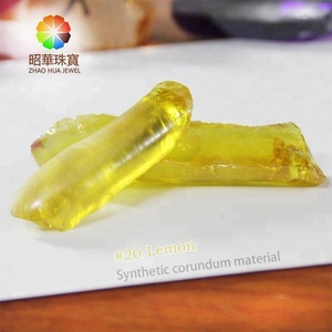 12*10 Oval Cut #20 Lemon <span class=keywords><strong>Sapphire</strong></span> <span class=keywords><strong>Corundum</strong></span> Đá Quý Màu Vàng - Product Image 6