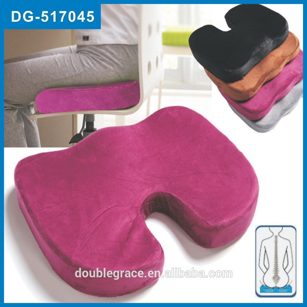 копчик ортопедические комфорт пены памяти подушка сиденья/здорового офиса кресло подушки сиденья