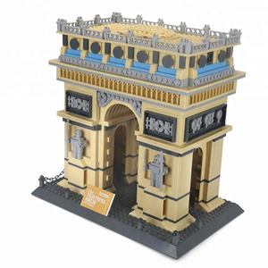 CY5223 el arco triunfal <span class=keywords><strong>de</strong></span> PARÍS-Francia DIY bloques <span class=keywords><strong>de</strong></span> construcción 1401 piezas - Product Image 4