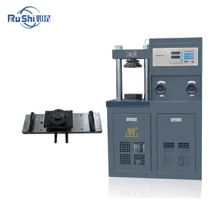 Máquina de pruebas de compresión y plegado electrohidráulico 300KN para hormigón