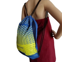 Sac à dos en polyester tendance, imperméable, réutilisable, à fermeture ouverte, pour le sport et la salle de sport, personnalisable, nouveauté 2026