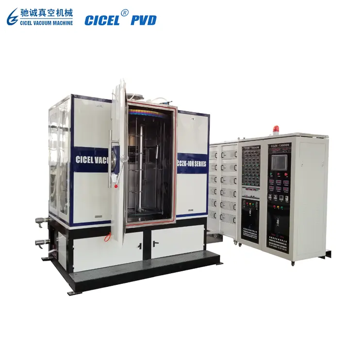 Máquina de revestimiento al vacío de metal, máquina de revestimiento al vacío de metal, PVD, chapado en cromo y níquel
