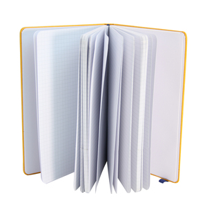 LADON Bespoke Khuyến Mại Bìa Cứng <span class=keywords><strong>PU</strong></span> Da Máy Tính Xách Tay Giấy Với Mù Debossed Logo Và Đàn Hồi Đóng Cửa Ban Nhạc - Product Image 4