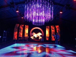 Kính Cường Lực Không Dây Sàn Nhảy Câu Lạc Bộ Đêm Ma Thuật Led Rgb Chất Lượng Cao - Product Image 5