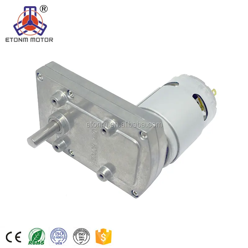 Etonm super rumore durevole di alta qualità 12 v 24 v 40 kg dc gear motor produttore per rendere smart automatico bambino amaca confortevole