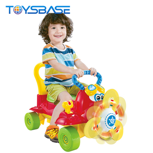 Productos Más Vendidos, <span class=keywords><strong>Coche</strong></span> de Juguete <span class=keywords><strong>para</strong></span> Bebés con Forma de Avión de Dibujos Animados con Mango de Empuje - Product Image 2
