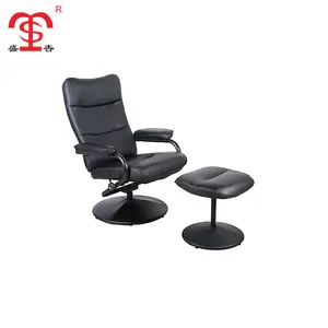 Cheap wholesale boss executive recliner chair with foot stool