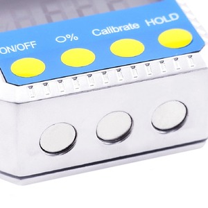 Chất Lượng Cao Kỹ Thuật Số Bevel Hộp 4X90 ° Độ Chính Xác 0.1 ° Góc Finder Cube Thước Đo Góc Với Được Xây Dựng Trong Từ Cơ Sở Máy Đo Độ Nghiêng - Product Image 6