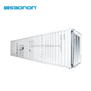 China Factory Hot Sale 1500kva Silent Power reefer Container Generator with manufacture price Containerized Genset