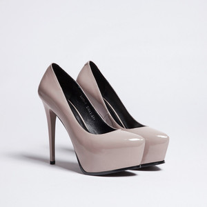 Di alta qualità della piattaforma lucido di colore grigio da sposa delle signore del partito 15 centimetri cena <span class=keywords><strong>tacchi</strong></span> alti - Product Image 2