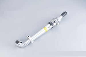 2015 최신 <span class=keywords><strong>40mm</strong></span> 연장 실버 합금 접이식 자전거 줄기