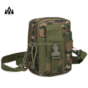 Borsa a <span class=keywords><strong>Tracolla</strong></span> Piccola da <span class=keywords><strong>Uomo</strong></span>, Borsa Tattica EDC, Borsa Porta Attrezzi per Esterni con Cinghia per Escursionismo e Viaggi - Product Image 2
