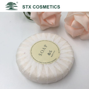 Privé étiquette 30g <span class=keywords><strong>hôtel</strong></span> savon avec plissé enveloppé - Product Image 2