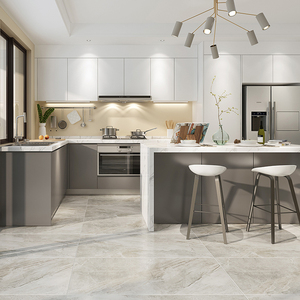 Meuble d'îlot de cuisine moderne très demandé avec finition laquée métallique, poignée intégrée, robinet et charnière pour la vente <span class=keywords><strong>en</strong></span> gros - Product Image 3