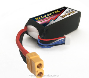 Vant 14.8V يبو بطارية 4S 100C 1500mAh لينة حالة البطارية مع XT60 موصل ل طائرة بدون طيار FPV RC نموذج هواية