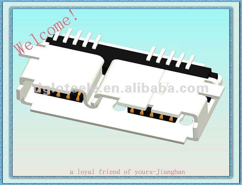 микро-usb типа в женский smt разъем сделано в китае