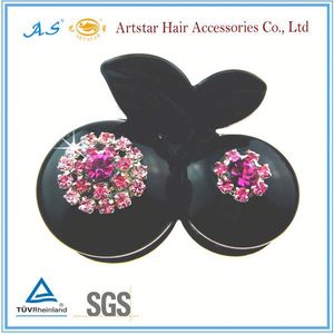 Con encanto de diamantes de imitación de diamante <span class=keywords><strong>pinzas</strong></span> <span class=keywords><strong>para</strong></span> el <span class=keywords><strong>cabello</strong></span> <span class=keywords><strong>para</strong></span> las niñas 8148-201 - Product Image 1
