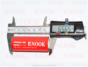 2016 enook 26650 4500 mAh 60A 3.7 V IMR batería recargable para vapores y electirc bicicleta con precio especial - Product Image 4