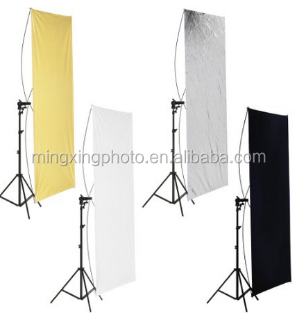 Photography Equipments Colorful Photo Studio Flat Panel Light Reflector with 360 Degree Rotating Holding Bracket