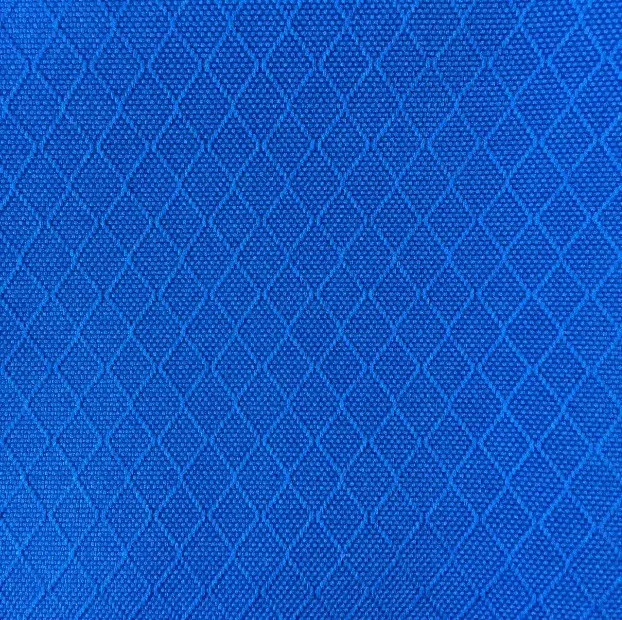 Diamond Pattern 600D PVC Polyester Oxford Fabric