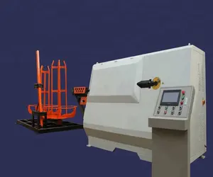 Dobladora de estribo de acero para construcción, máquina dobladora de alambre de acero cnc 3d automática, ampliamente utilizada en construcciones