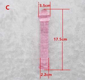 Anale Glazen Dubbelzijdige Speciale Desgin Dildo Wand Anale Plug Lesbische G Spot Stimulatie Volwassen Seksspeeltjes Voor Vrouwen