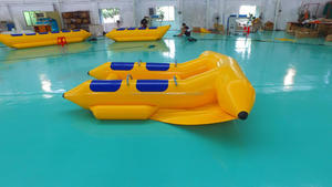Sports acuatic summer Gae inflatable flying fish Banana Boat towables 4/6 seats - Product Image 5
