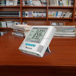 Thermo hygromètre numérique avec réglage des données max min et alarme automatique en option - Product Image 6