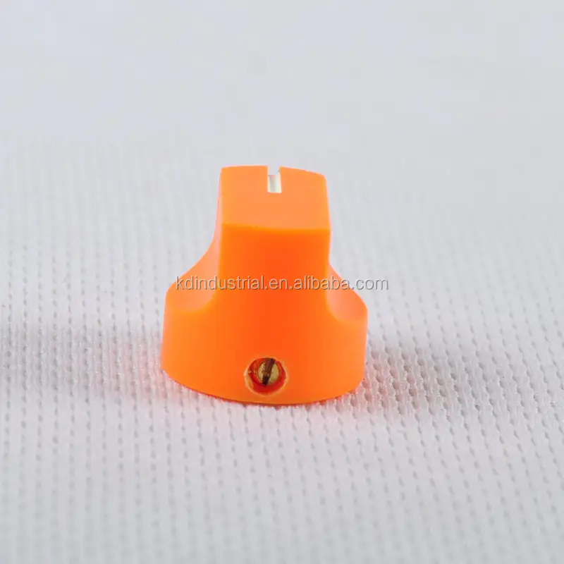 Núm Đầu Gà Bằng Nhựa Màu Cam 16X10Mm Cho Bộ Khuếch Đại Âm Thanh Hifi