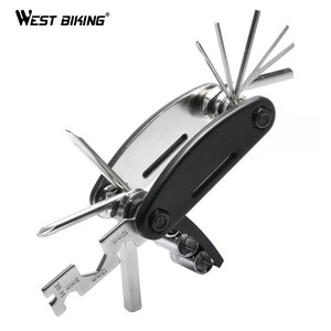Kit d'outils de réparation de vélo de haute qualité WEST BIKING – Clé à rayons et tournevis multi-usages pour VTT, idéal pour l'entretien des vélos - Product Image 3