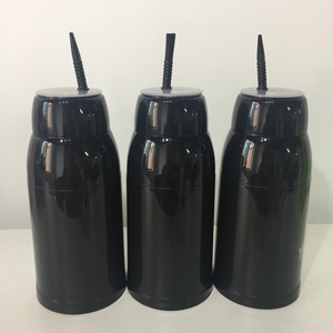 Alta calidad BPA libre de plástico de doble pared vaso de agua de aislamiento de yerba <span class=keywords><strong>mate</strong></span> <span class=keywords><strong>calabaza</strong></span> con bombila de paja - Product Image 3