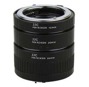 用于 Nikon F mount 的 JJC AET-NS 自动延长管 (12毫米，20毫米，36毫米)