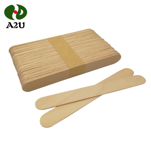Espátula de madera de <span class=keywords><strong>abedul</strong></span> desechable para maquillaje, utensilios de cocina, pinzas de soporte - Product Image 5