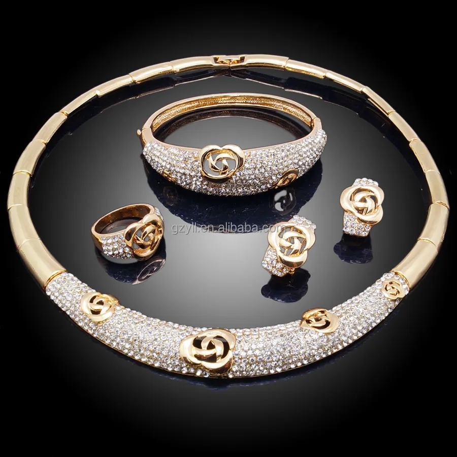 Jqueen — ensemble de bijoux en pierres semi-précieuses pour femmes, fleurs, style otbonnet turc, magnifique cadeau, vente en gros