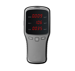 Medidor de controle de qualidade do ar, detector digital de hcho formaldeído analisador de gás detector de qualidade do ar - Product Image 1