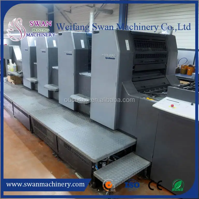Paperカード印刷USED 4 ColorオフセットPrinting Machine Press Print MasterからGermany