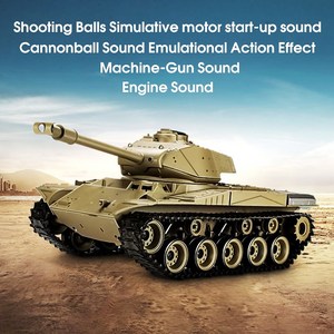 <span class=keywords><strong>Heng</strong></span> <span class=keywords><strong>Long</strong></span> 3839-1 2.4G 1/16 US M41A3 Walker Bulldog Light Tank RC Battle Tank 1 8 Scale RC Tanks - Product Image 3
