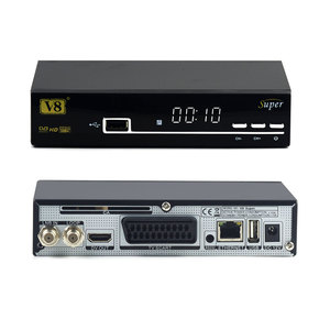 Freesat V8 Super Tiger IPTV <span class=keywords><strong>receptor</strong></span> 1080 p Satélite Digital TV decodificador con banda C LNB Biss powervu PVR <span class=keywords><strong>USB</strong></span> <span class=keywords><strong>wifi</strong></span> - Product Image 2