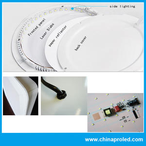 Precio más barato ultra delgado 6 w panel de luz led blanco cálido/blanco <span class=keywords><strong>del</strong></span> panel redonda con servicio de <span class=keywords><strong>la</strong></span> insignia - Product Image 1