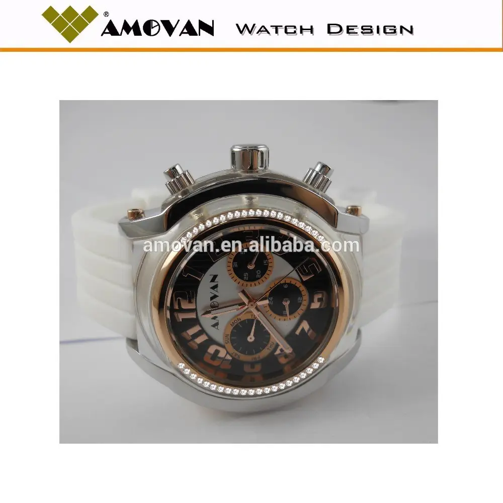 2015熱い販売の男性スポーツウォッチメンズ腕時計最も人気のある製品alibabaの商品