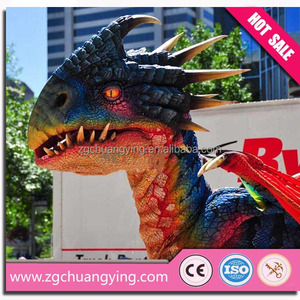 等身大アニマトロニック大人ドラゴンコスチューム - Product Image 3