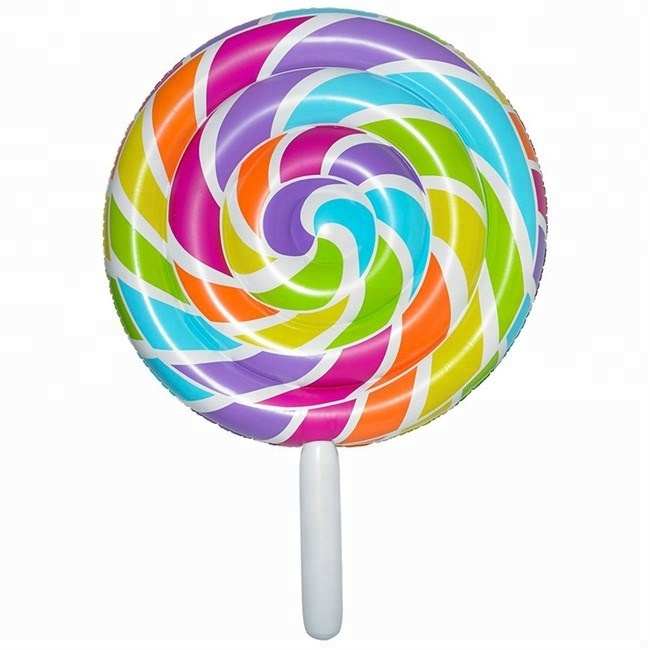 China pesado Arco Iris explosión Lollipop Flotador para fiesta