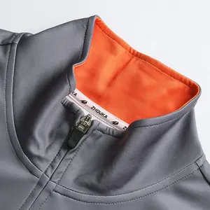 Großhandel Weiß und orange anpassung zip up trainingsanzug oem custom trainingsanzug für fußball club