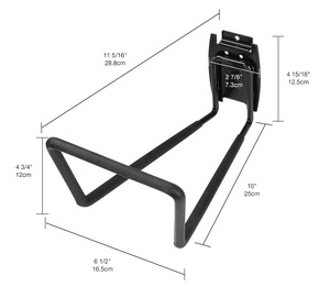 Factory made slatwall hooks supermarket store retail hooks garage storage pvc slatwall hooks