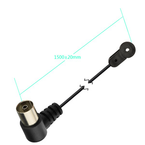 75 欧姆 UNBAL PAL 男室内 FM 天线 + <span class=keywords><strong>3</strong></span> 针连接器 AM 天线适用于索尼家庭影院系统放大器立体声 AV 接收机 - Product Image 2