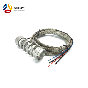Bobina de Calentamiento por Inducción Cuadrada Pequeña con Termopar, Calentador de Bobina Térmica - Product Image 5