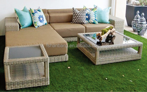 Sofá Esquinero Reclinable de Ratán de 3 a 4 Plazas - Product Image 6