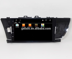 10,1 дюймов, Android, автомобильный DVD-плеер, GPS-навигация, стерео радио для Toyota Corolla, 2014-2016, зеркальный FM-передатчик - Product Image 3