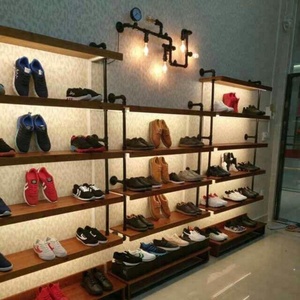 Top LED Light Box Shoe Display Wall Racks Tienda de botas - Product Image 5